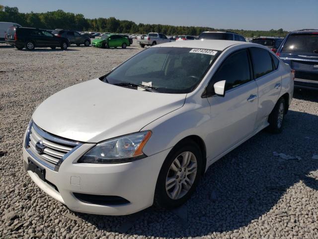 Photo 2 from auction – 2015 NISSAN SENTRA S with VIN 3N1AB7AP4FY220116