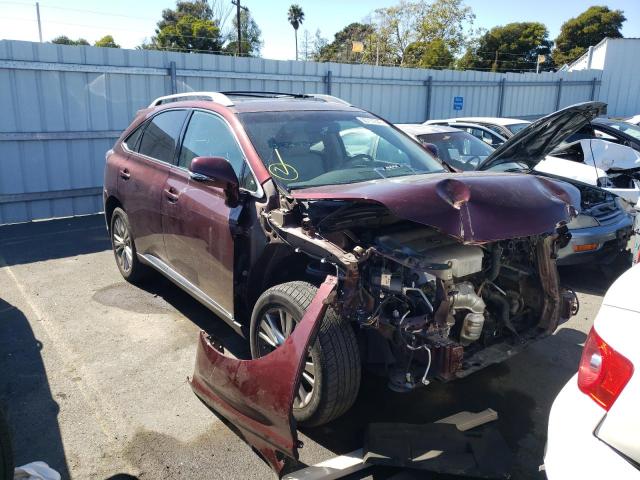 LEXUS RX 350 BAS 2013 with VIN 2T2BK1BA5DC206372 - Photo from auction