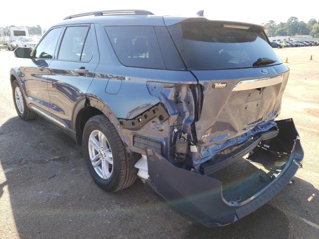 Photo 3 from auction – 2021 FORD EXPLORER X with VIN 1FMSK7DH8MGB01744