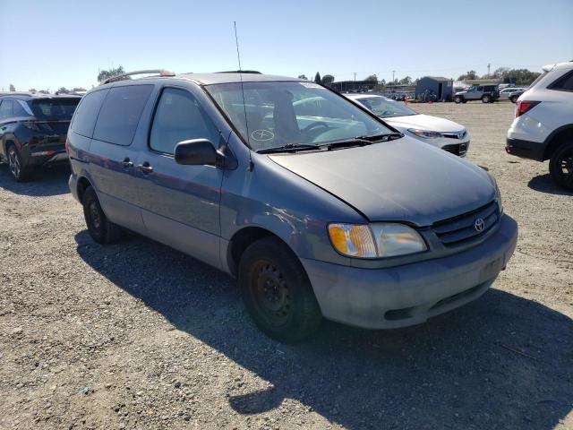 Photo 1 from auction – 2002 TOYOTA SIENNA CE with VIN 4T3ZF19C32U423632