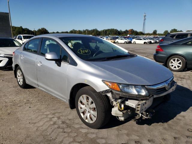 HONDA CIVIC LX 2012 with VIN 2HGFB2F52CH502772 - Photo from auction