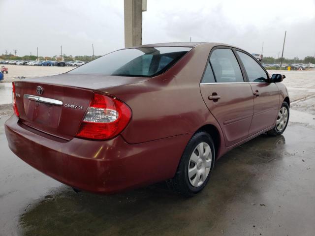 Photo 4 from auction – 2002 TOYOTA CAMRY LE with VIN 4T1BE32K72U584723