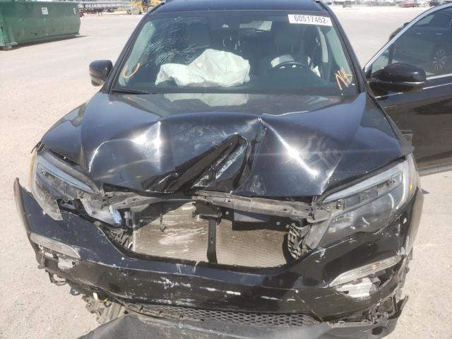 Photo 7 from auction – 2016 HONDA PILOT TOUR with VIN 5FNYF5H91GB042383