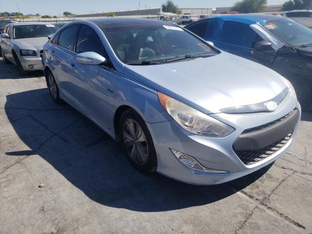 HYUNDAI SONATA HYB 2013 with VIN KMHEC4A41DA066851 - Photo from auction