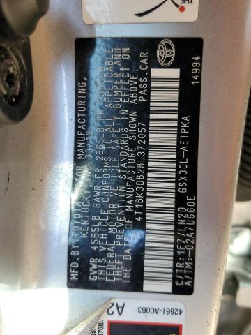 Foto 10 de la subasta – 2011 TOYOTA AVALON BAS con VIN 4T1BK3DB2BU372057