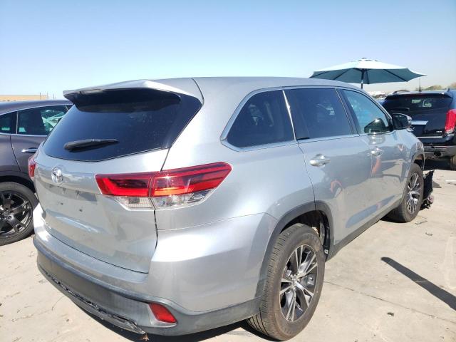 Photo 4 from auction – 2019 TOYOTA HIGHLANDER with VIN 5TDZZRFH5KS291593