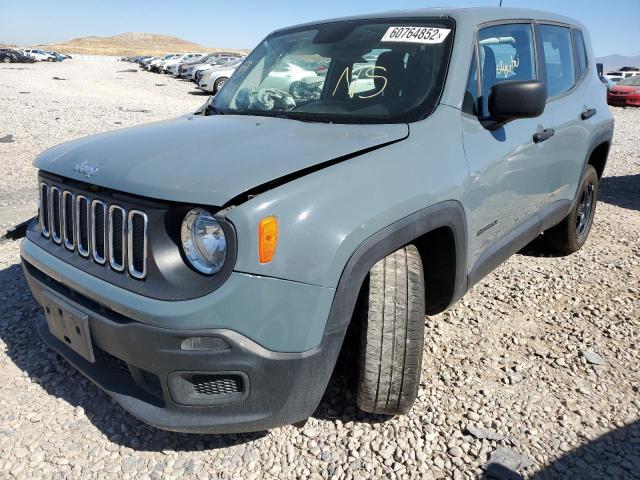 Photo 2 from auction – 2018 JEEP RENEGADE S with VIN ZACCJBAH2JPH32037