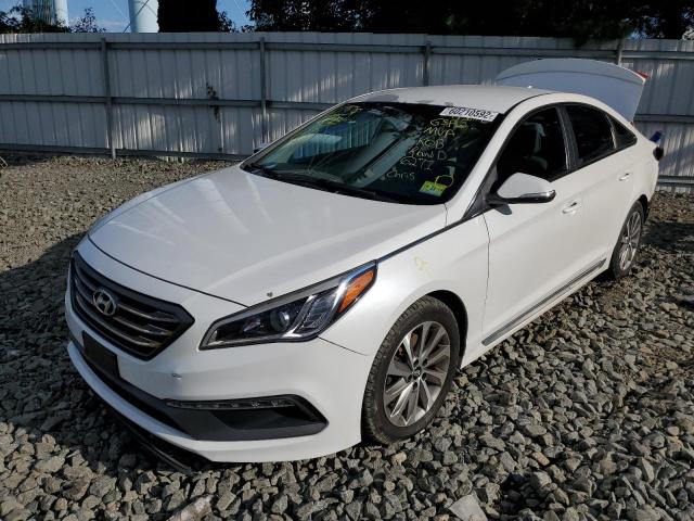 Photo 2 from auction – 2016 HYUNDAI SONATA SPO with VIN 5NPE34AF5GH426271