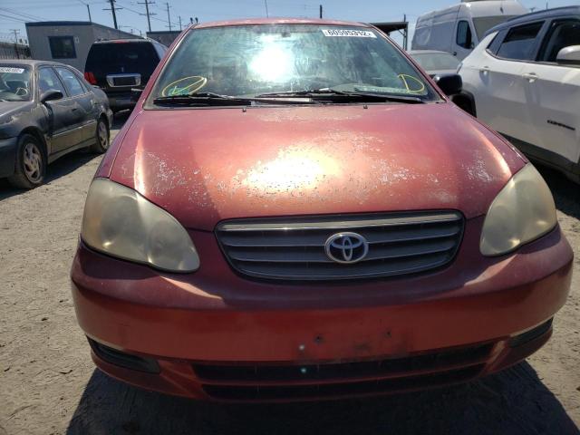 Photo 9 from auction – 2004 TOYOTA COROLLA CE with VIN 1NXBR32E24Z281723