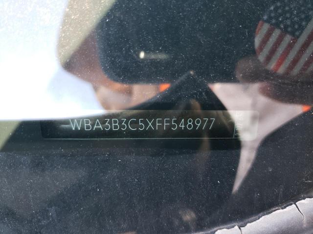 Photo 10 from auction – 2015 BMW 328 I with VIN WBA3B3C5XFF548977