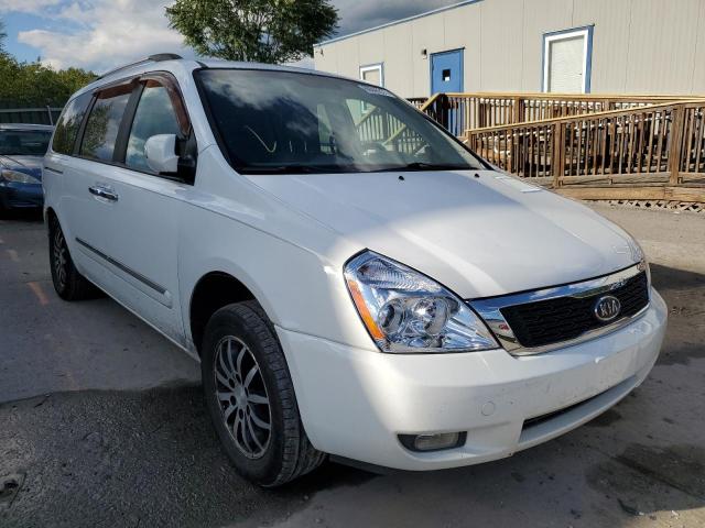 KIA SEDONA EX 2011 with VIN KNDMH4C75B6393035 - Photo from auction