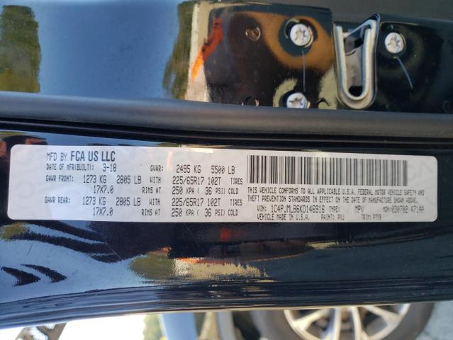 Photo 10 from auction – 2019 JEEP CHEROKEE L with VIN 1C4PJMLB6KD146916