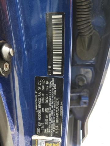 Photo 10 from auction – 2018 KIA FORTE LX with VIN 3KPFK4A75JE218273
