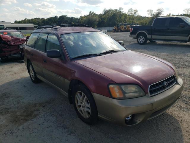 SUBARU LEGACY OUT 2004 with VIN 4S3BH675647641740 - Photo from auction
