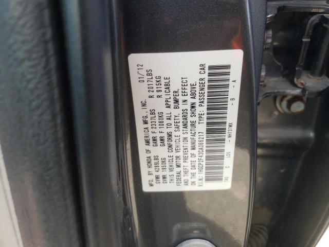 Photo 10 from auction – 2012 HONDA ACCORD LXP with VIN 1HGCP2F43CA066217