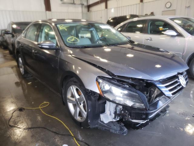 VOLKSWAGEN PASSAT SE 2012 with VIN 1VWBP7A33CC086569 - Photo from auction