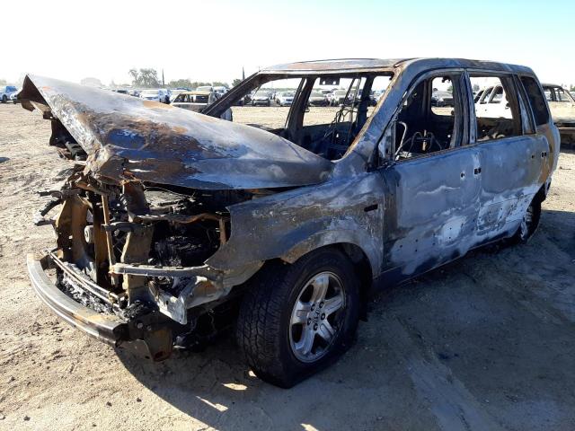 Photo 2 from auction – 2006 HONDA PILOT LX with VIN 5FNYF28186B050259