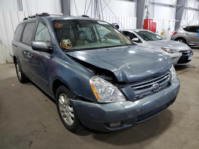 KIA SEDONA EX 2007 with VIN KNDMB233X76165266 - Photo from auction