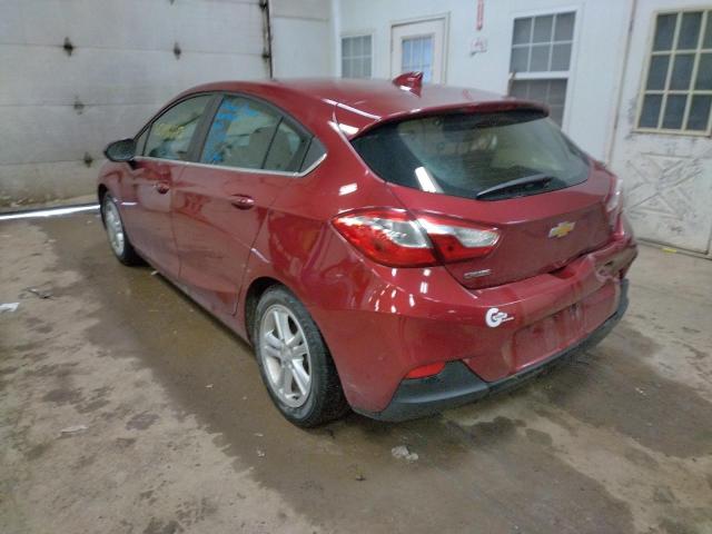 Photo 3 from auction – 2018 CHEVROLET CRUZE LT with VIN 3G1BE6SM7JS522690
