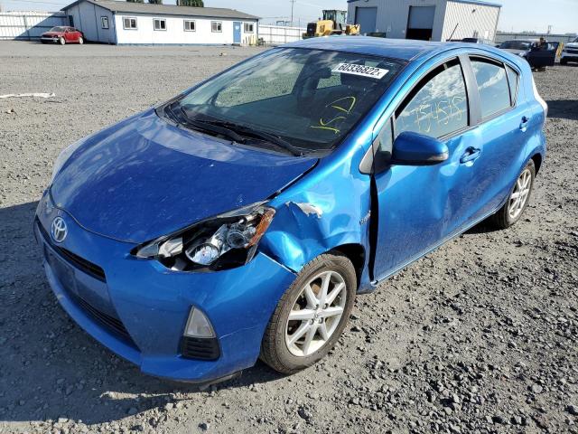 Photo 2 from auction – 2013 TOYOTA PRIUS C with VIN JTDKDTB38D1531243