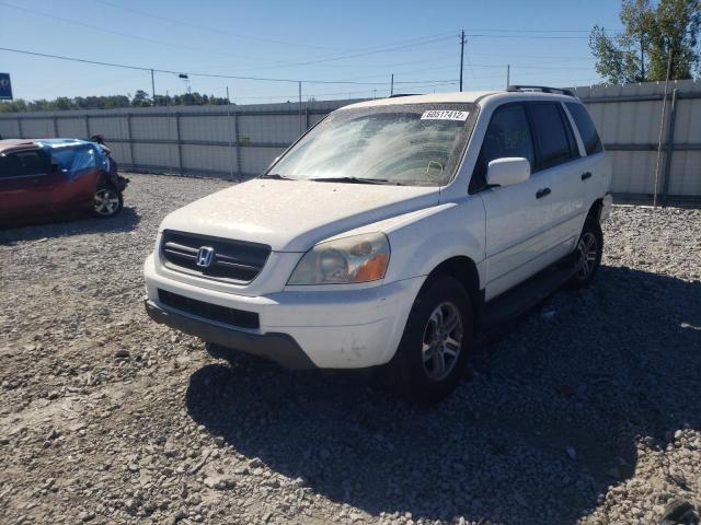 Photo 2 from auction – 2003 HONDA PILOT EX with VIN 2HKYF18433H531005