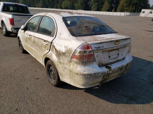 Photo 3 from auction – 2010 CHEVROLET AVEO LS with VIN KL1TD5DE6AB097254
