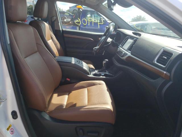 Photo 5 from auction – 2019 TOYOTA HIGHLANDER with VIN 5TDDGRFH9KS067212