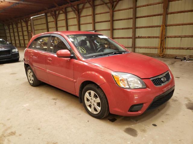 KIA RIO LX 2010 with VIN KNADH5B34A6683993 - Photo from auction