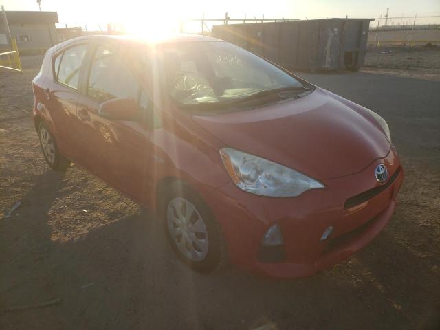 TOYOTA PRIUS C 2012 with VIN JTDKDTB32C1003034 - Photo from auction