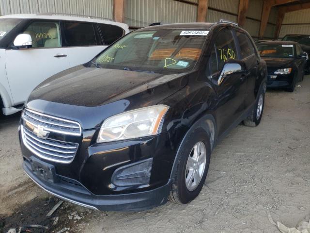 Photo 2 from auction – 2016 CHEVROLET TRAX 1LT with VIN KL7CJLSB5GB525173