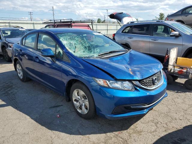 HONDA CIVIC LX 2013 with VIN 19XFB2F50DE078827 - Photo from auction