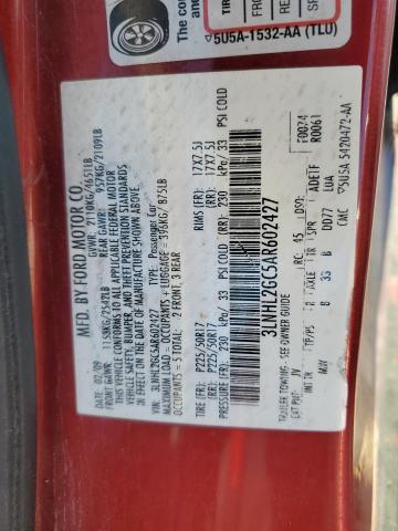 Photo 10 from auction – 2010 LINCOLN MKZ with VIN 3LNHL2GC5AR602427