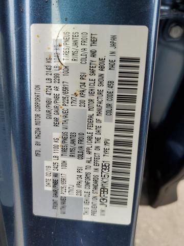 Photo 10 from auction – 2019 MAZDA CX-5 SPORT with VIN JM3KFBBM1K1573951