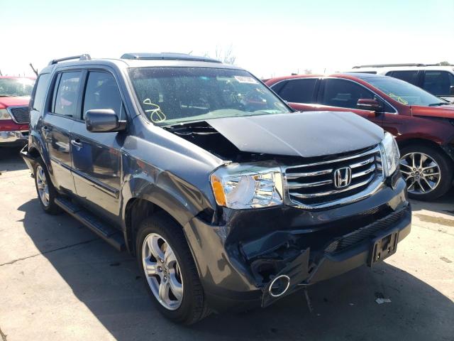 HONDA PILOT EXL 2012 with VIN 5FNYF3H59CB015539 - Photo from auction