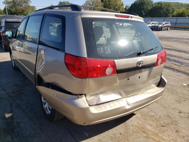 Photo 3 from auction – 2010 TOYOTA SIENNA CE with VIN 5TDKK4CC0AS328954