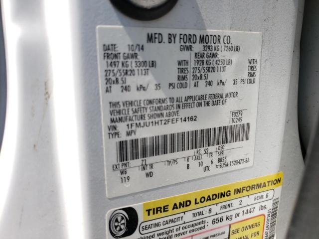 Photo 10 from auction – 2015 FORD EXPEDITION with VIN 1FMJU1HT2FEF14162