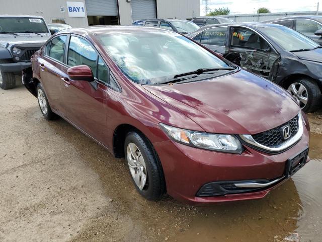 HONDA CIVIC LX 2015 with VIN 19XFB2F51FE249331 - Photo from auction