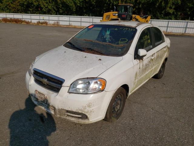 Photo 2 from auction – 2010 CHEVROLET AVEO LS with VIN KL1TD5DE6AB097254