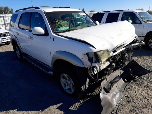 TOYOTA SEQUOIA SR 2002 with VIN 5TDZT34A22S059506 - Photo from auction