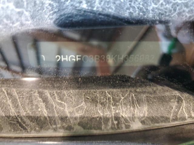 Photo 10 from auction – 2019 HONDA CIVIC EX with VIN 2HGFC3B38KH356982