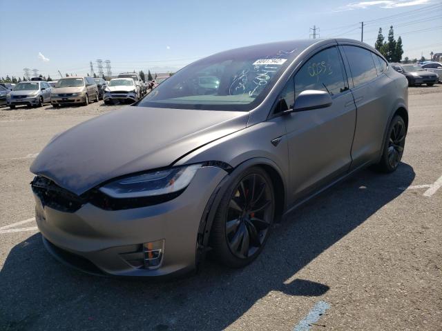 Photo 2 from auction – 2018 TESLA MODEL X with VIN 5YJXCDE2XJF089134