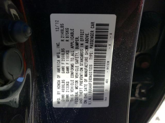 Photo 10 from auction – 2013 ACURA TL TECH with VIN 19UUA8F56DA007035