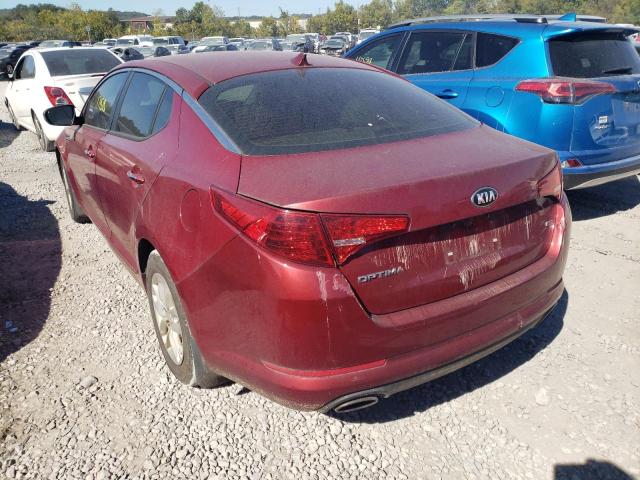 Photo 3 from auction – 2013 KIA OPTIMA LX with VIN 5XXGM4A70DG188593