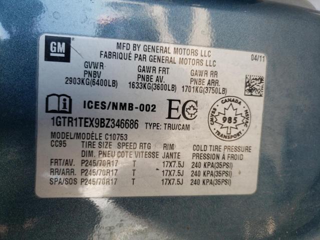 Photo 10 from auction – 2011 GMC SIERRA C15 with VIN 1GTR1TEX9BZ346686