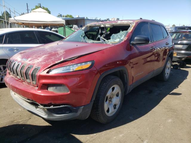 Photo 2 from auction – 2014 JEEP CHEROKEE S with VIN 1C4PJMAB9EW190274