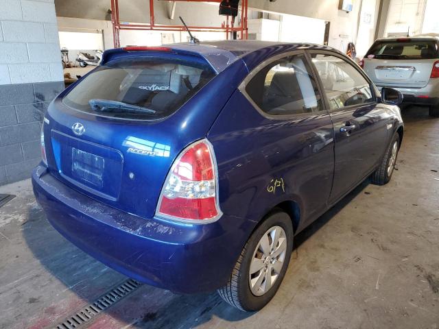 Photo 4 from auction – 2010 HYUNDAI ACCENT BLU with VIN KMHCM3AC0AU168321