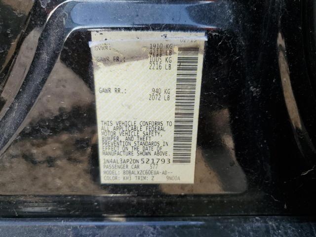 Photo 10 from auction – 2013 NISSAN ALTIMA 2.5 with VIN 1N4AL3AP2DN521793