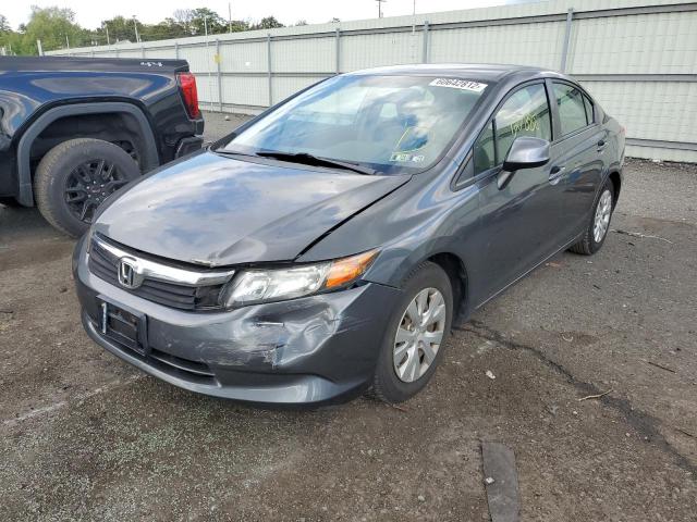 Photo 2 from auction – 2012 HONDA CIVIC LX with VIN 19XFB2F59CE367395