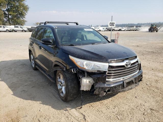 TOYOTA HIGHLANDER 2015 with VIN 5TDDKRFH7FS117223 - Photo from auction