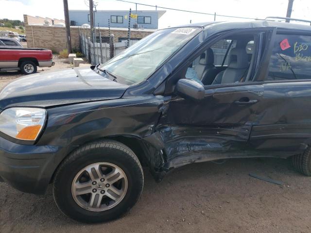 Photo 9 from auction – 2004 HONDA PILOT EXL with VIN 2HKYF185X4H584844